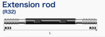 ISO9001 R32 endureció el taladro Rod