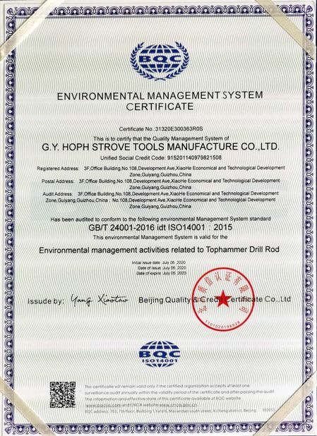 China Xi'an Huizhong Mechanical Equipment Co., Ltd. Certificaciones